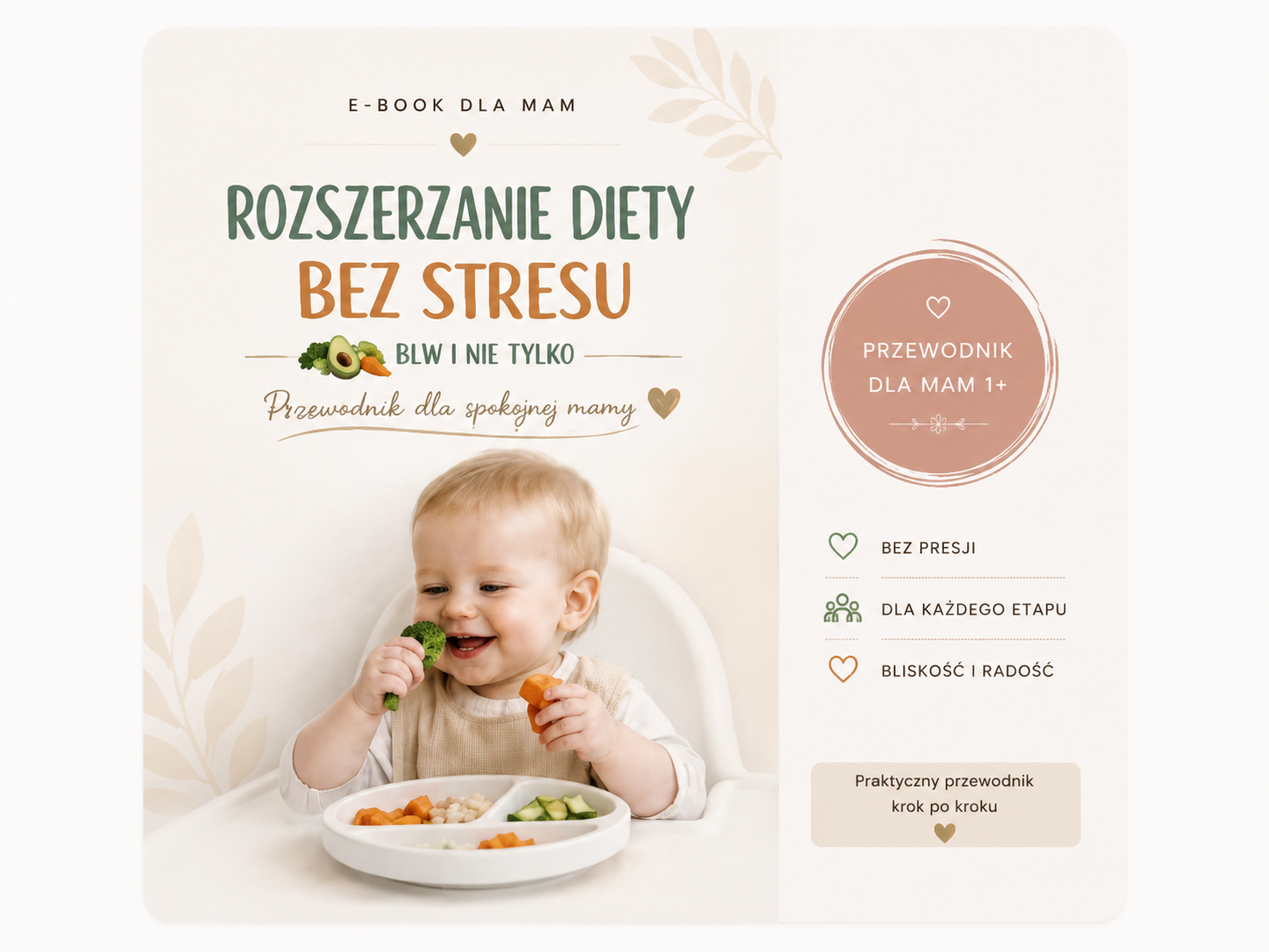 Rozszerzanie diety bez stresu. Jak zacząć spokojnie i z pewnością